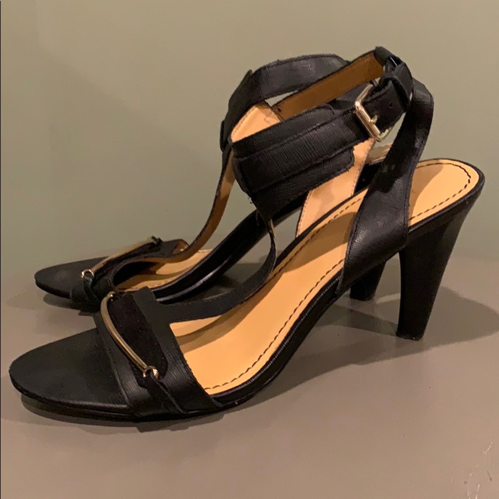 Nine West black sandal 7.5M